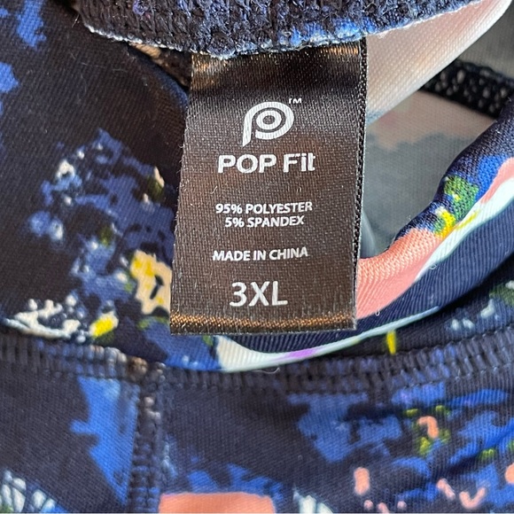 POP Fit Women's Stella High-Waisted Flat-Seam Leggings JM3 Multicolour - Picture 5 of 16